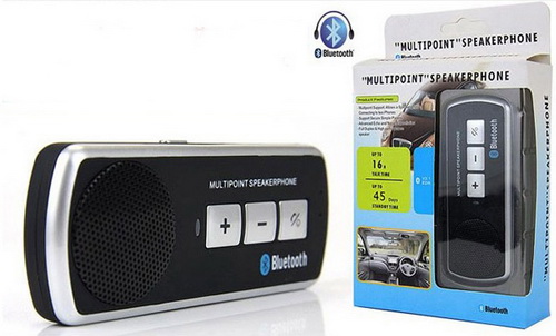 Громкая связь. Автомобильный Bluetooth-спикерфон BL-154 мультиточечный автономный. Купить в Киеве, доставка по Украине. Доставка,Украине,Киев, Донецк, Львов, Днепропетровск, Ивано-франковск, Каменец-Подольский, Луганск, Харьков, Херсон, Николаев, Одесса, Запорожье.